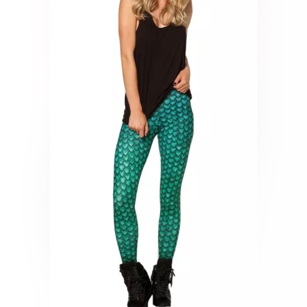 Black Milk Museum Piece Game Of Thrones Rhaegal Dragon Egg Green Scales Leggings
